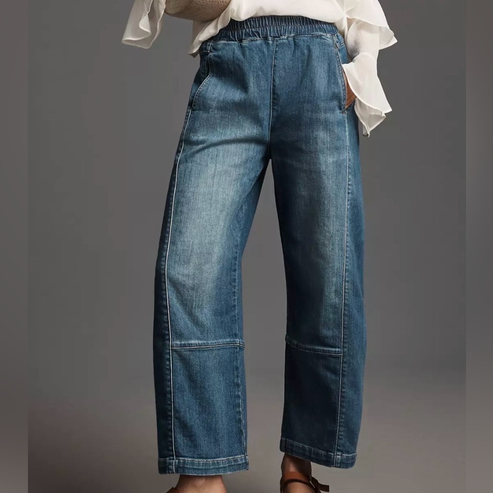 Anthropologie Pilcro Izzie Barrel Jean 2X